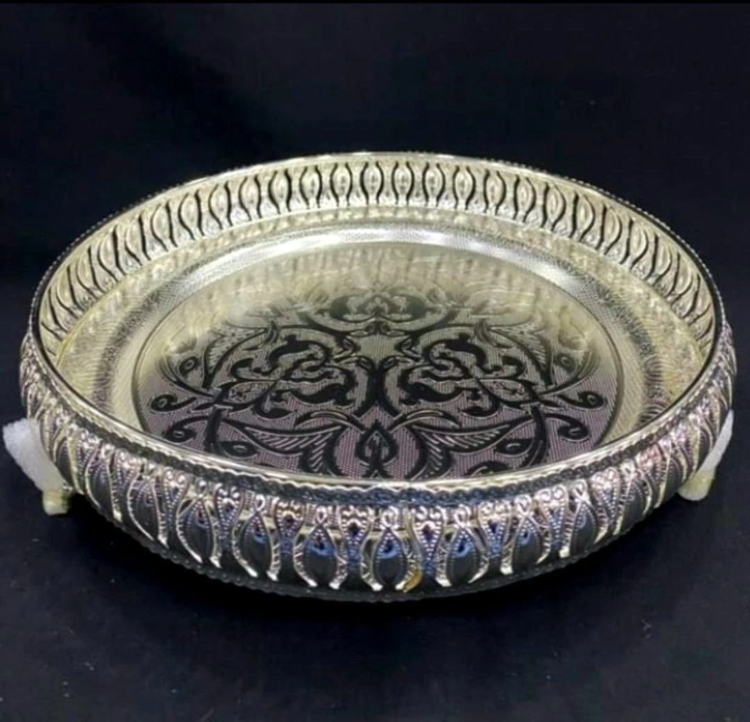 German Silver Pooja set